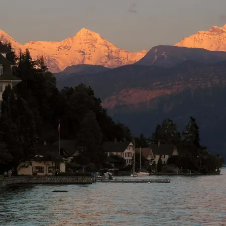 Hotel Dependance Stella Del By Restaurant Bellevue Au Thun